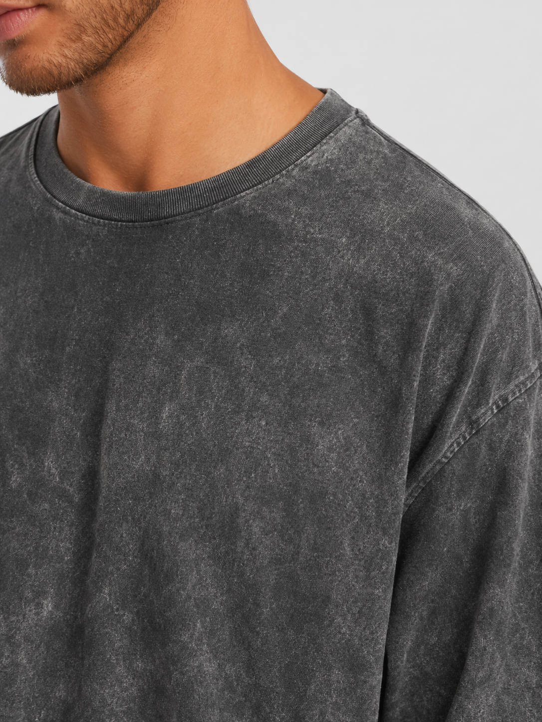men dark grey acid wash oversized t shirt men dark grey acid wash oversized t shirt
