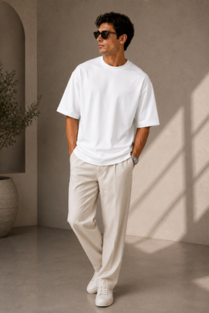 lavender 240gsm oversized t shirt