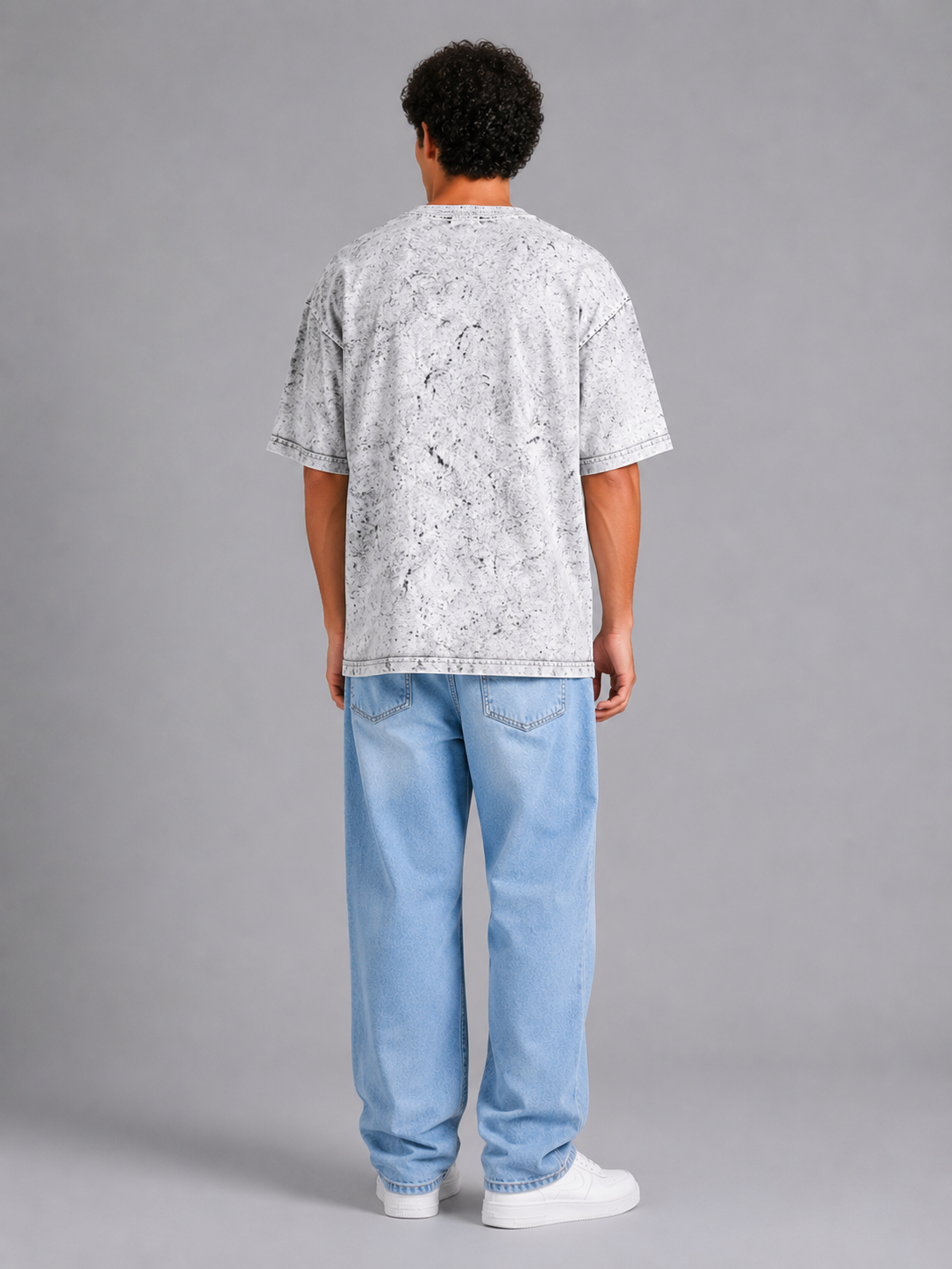 men white acid wash oversized t shirt men white acid wash oversized t shirt