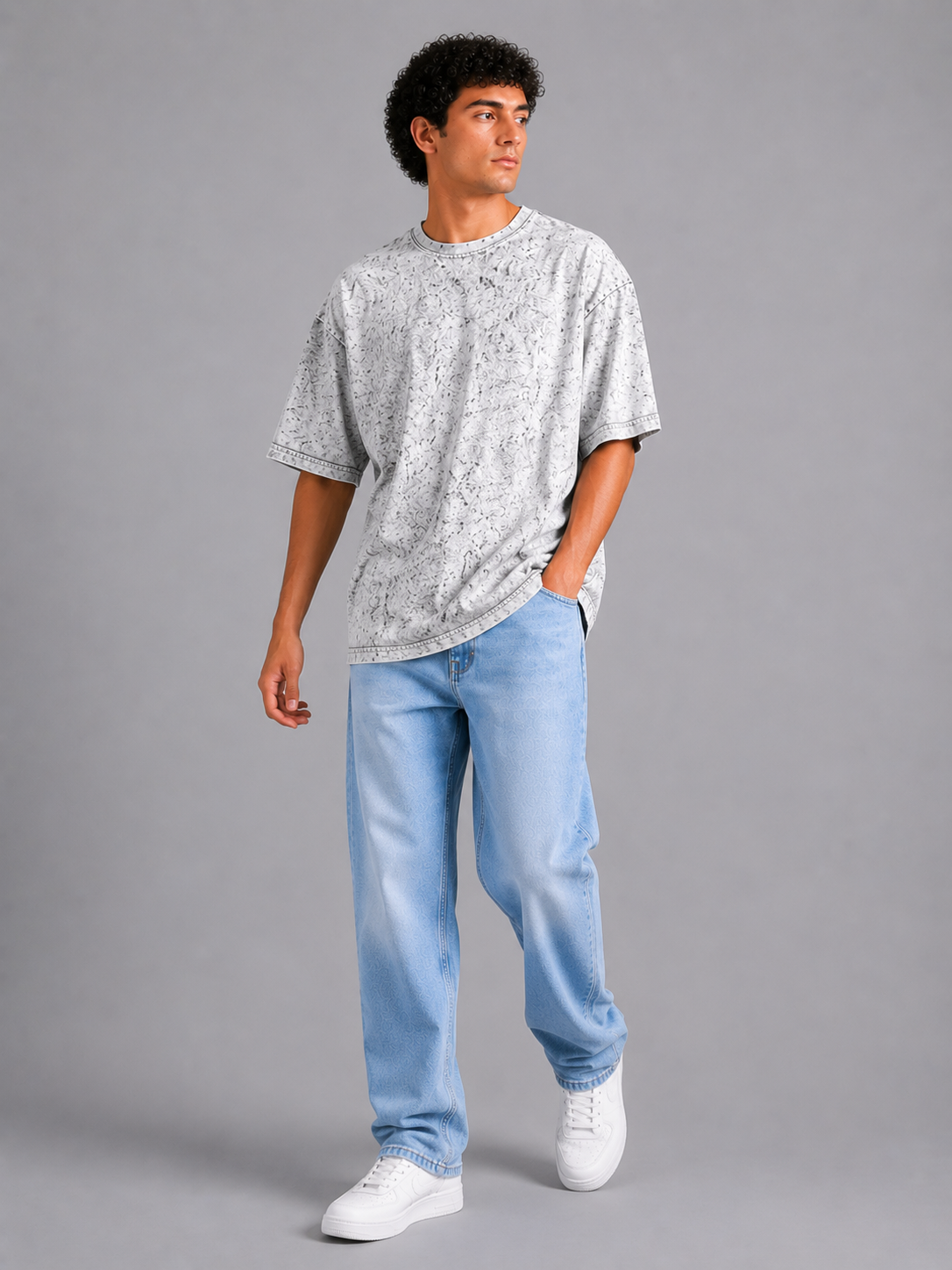 men white acid wash oversized t shirt men white acid wash oversized t shirt